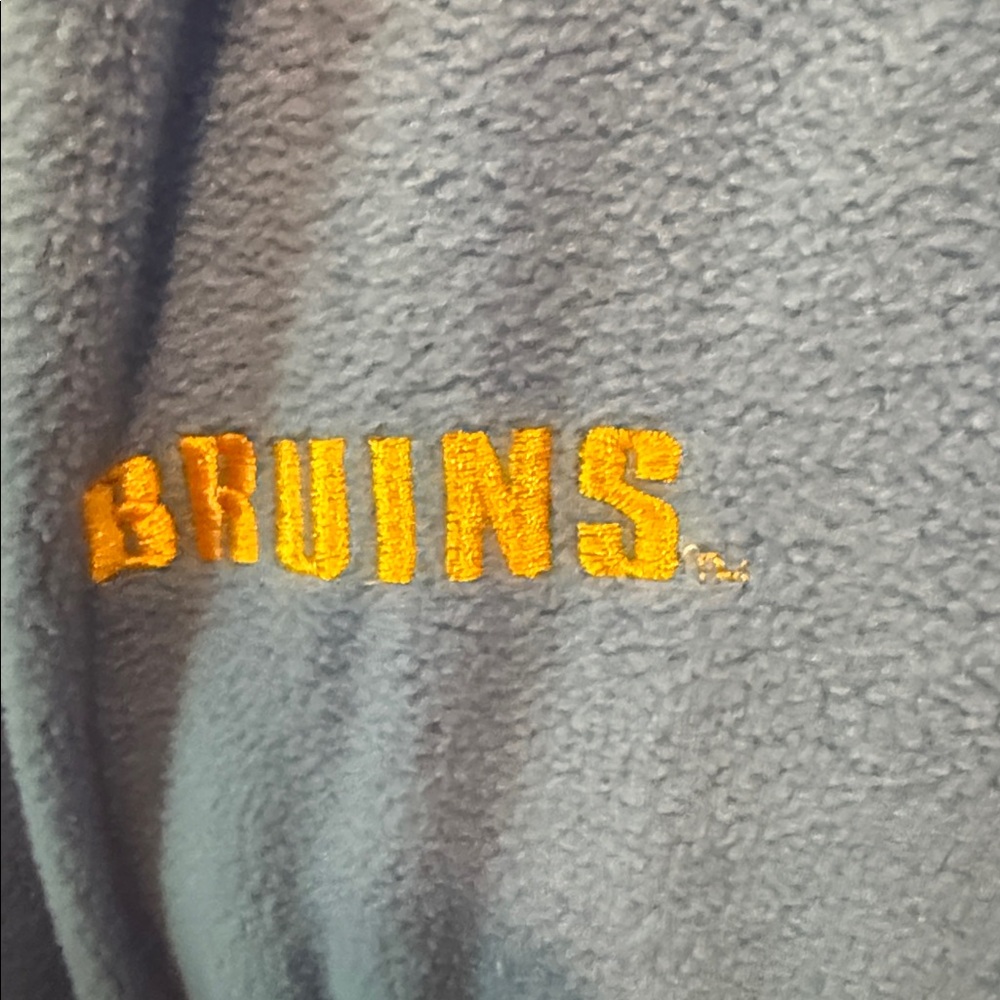 UCLA Bruins Blue Quarter-Zip Men's Sweater Size XXL - Picture 4 of 6